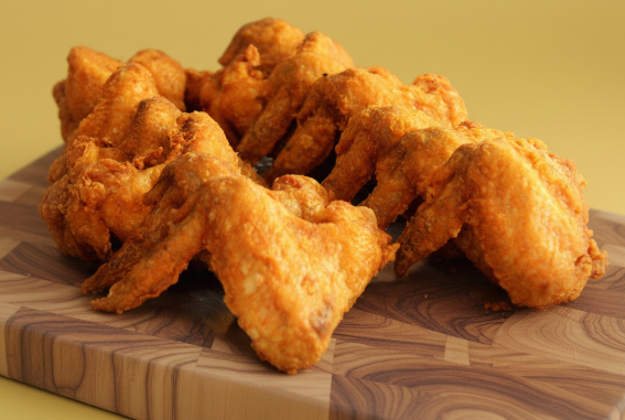 Fried Chicken Wings & Fries