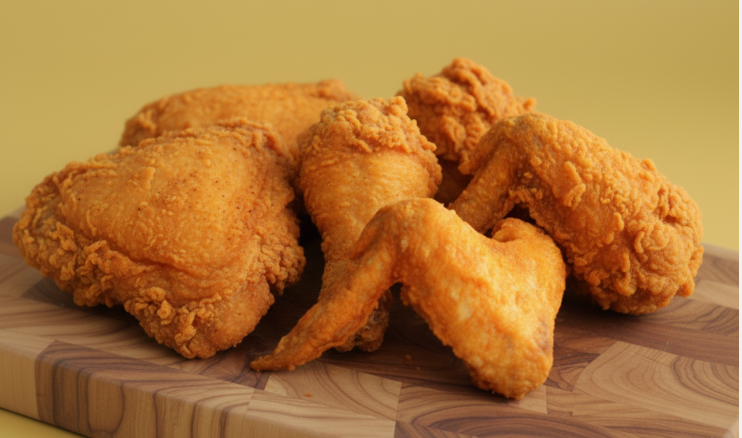 Fried Chicken Mix Pieces with 2 Sides